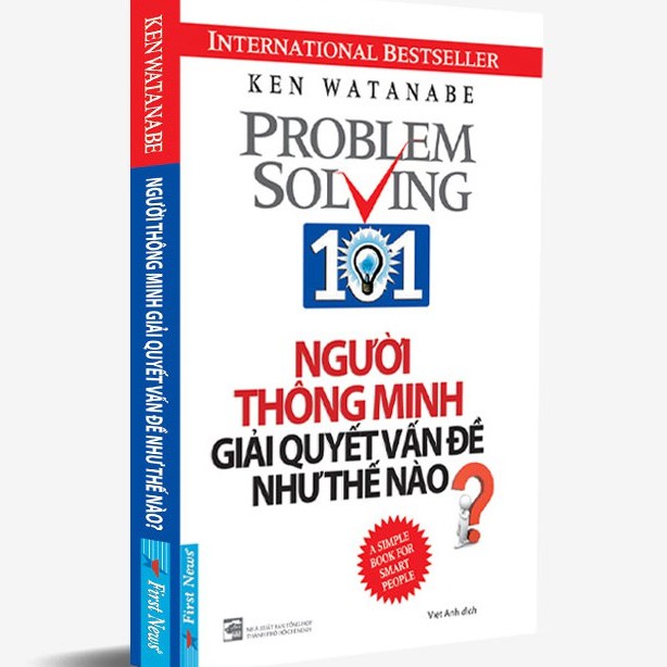 Sách - Người Thông Minh Giải Quyết Vấn Đề Như Thế Nào - First News