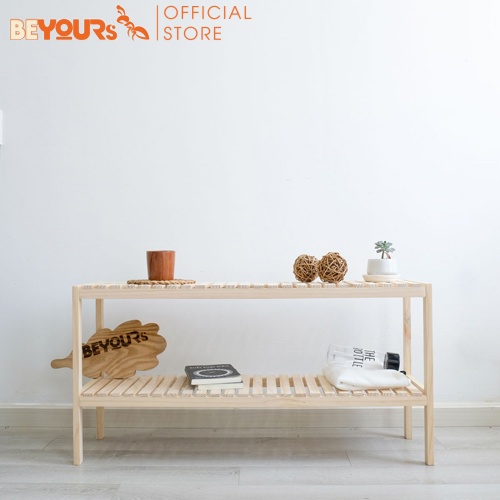 Kệ Đa Năng Bằng Gỗ BEYOURs Bench 2FL Để Sách Giày Dép Đựng Đồ Dễ Dàng Lắp Ráp Phòng Khách, Phòng Ngủ