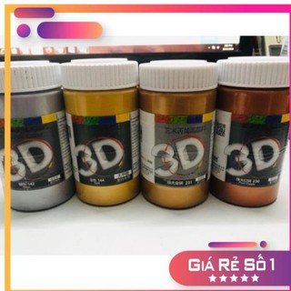 Màu acrylic nhũ: vàng, bạc , đồng 300ml
