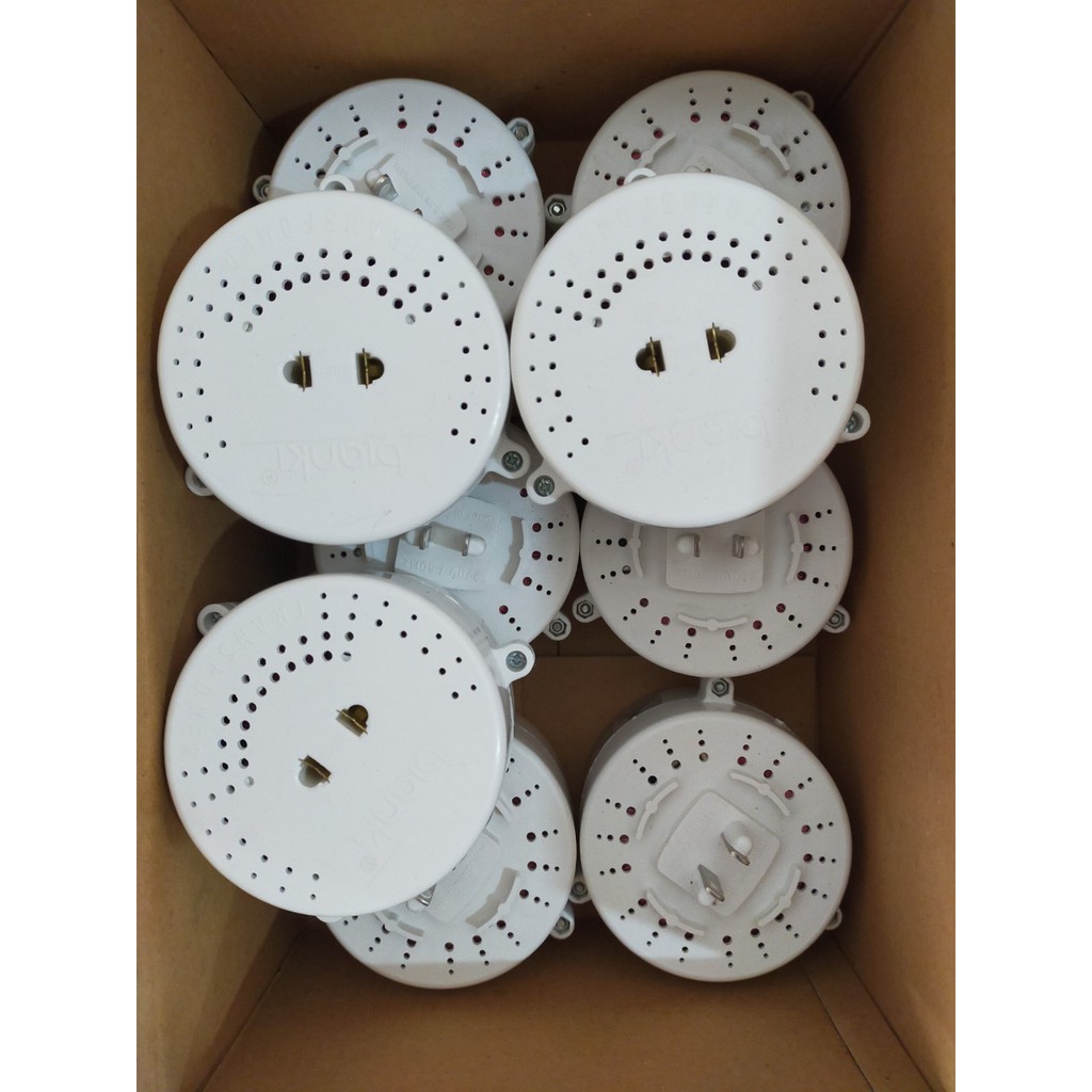 ĐỔI NGUỒN 220V SANG 110/100V Ổ CẮM MẶT CƯỜI 150VA ĐỒNG CHO QUẠT, LỌC KK, ĐÀI CATSET... NHẬT