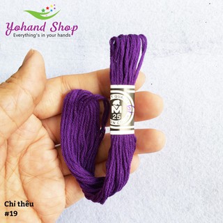 Chỉ thêu tay ( bó 10 tép)