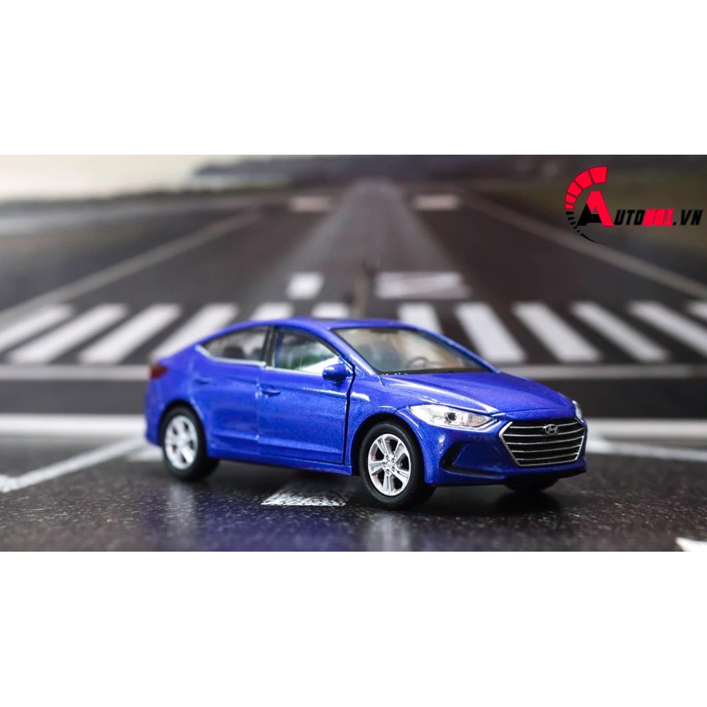 MÔ HÌNH HYUNDAI ELANTRA BLUE 1:36 WELLY 4512