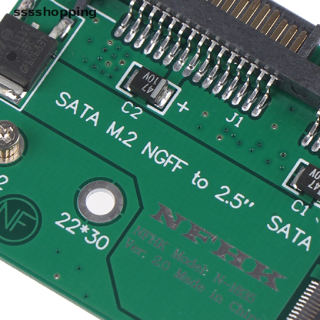 [sssshopping] M.2 NGFF ssd solid state hard disk to half high 2.5 inch sata3 adapter card [new] | BigBuy360 - bigbuy360.vn