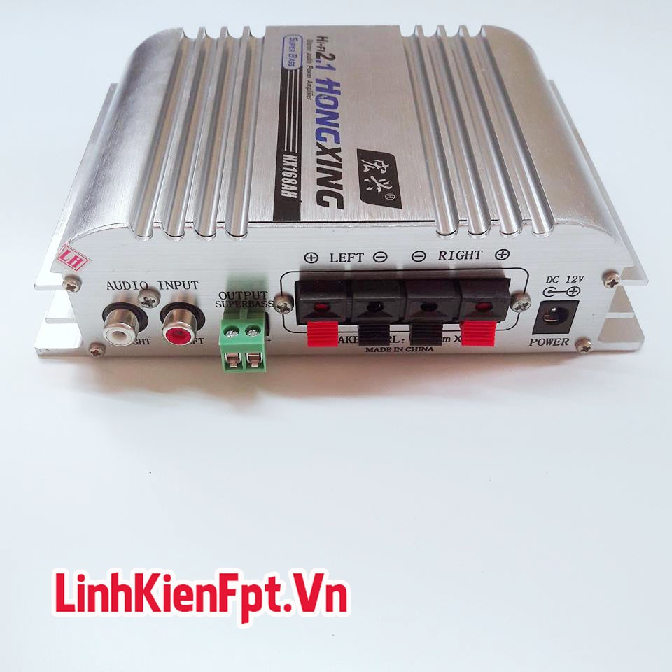 Âm Ly  Mini XH-168 Super BASS 300W - Độ Loa Xe Hơi