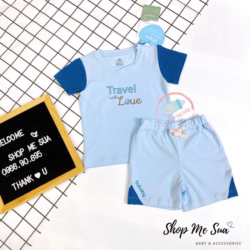 Bu Baby Bộ Cộc Tay Kyomi Travel Cho Bé Trai