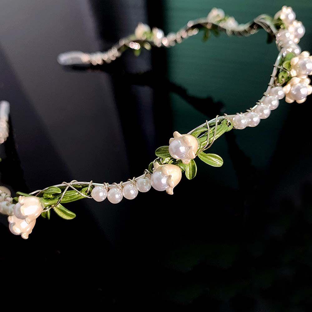 ANEMONE Cài Tóc Hình Hoa Đính Ngọc Trai Thời Trang Cho Nữ