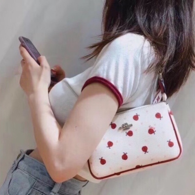 Túi đeo vai mini dâu