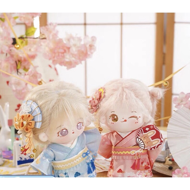 Phụ kiện tóc doll không thuộc tính- cho búp bê BJD hoa Kanzashi Nhật Bản8