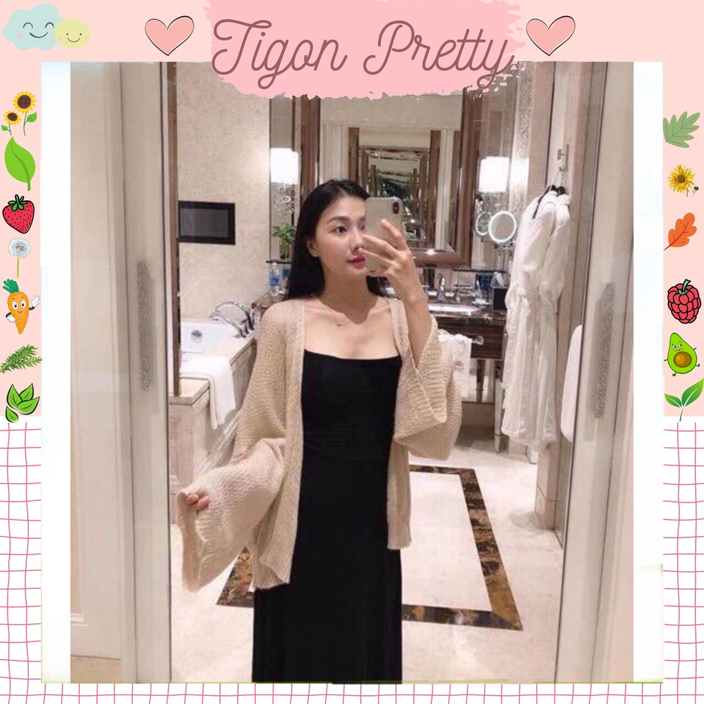 Áo khoác cardigan len hot hit chất liệu mỏng nhẹ [ Ảnh thật]