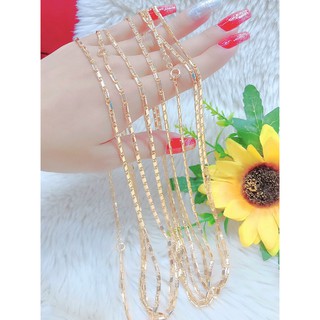 Dây Chuyền Nam Mạ Vàng Đốt Trúc Vuông UH0800211 - Mang đi chơi đi tiệc rất sang
