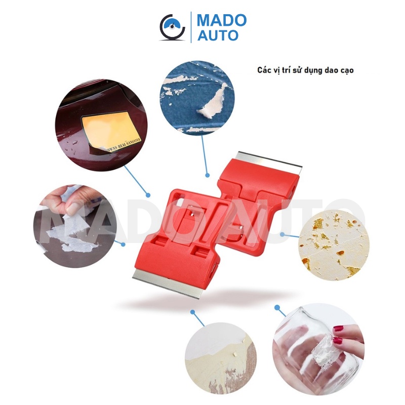 Dụng cụ cạo keo dán Film cách nhiệt cũ nhỏ gọn MADO AUTO FD59