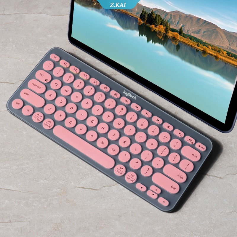 Tấm Lót Bảo Vệ Bàn Phím Máy Tính Logitech K380 Bằng TPU Nhiều Màu Tùy Chọn