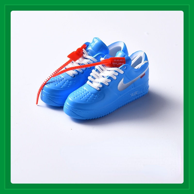Không quân không. 1 Móc Khóa Hình Giày Thể Thao 3D Mini AF1