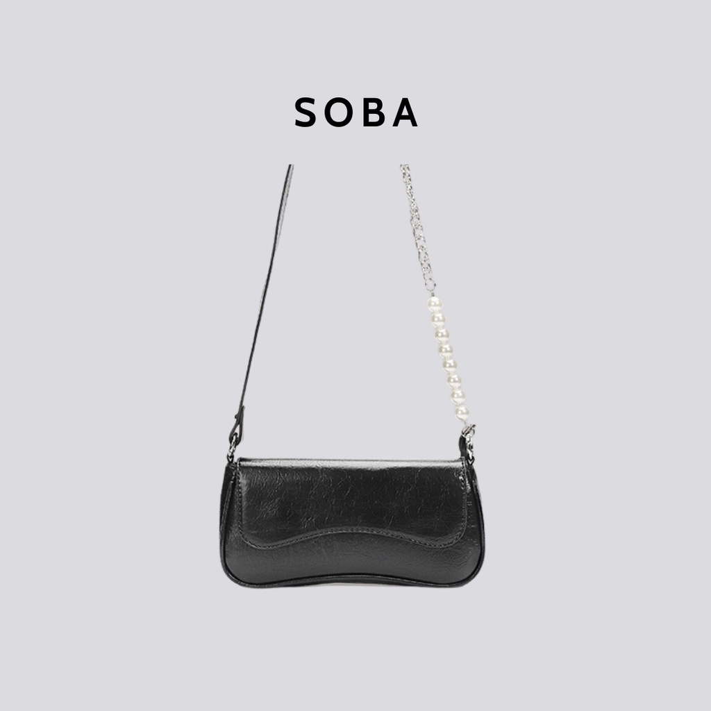 Túi đeo chéo chuỗi ngọc Apsen Bag soba