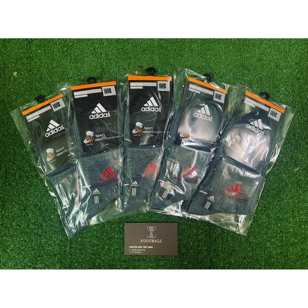 [ KHO SỈ TẤT DỆT KIM ] Vớ Cổ Cao Mẫu A Di Das ( Trắng , Đen , Xám ) - Loại 1 cực chất