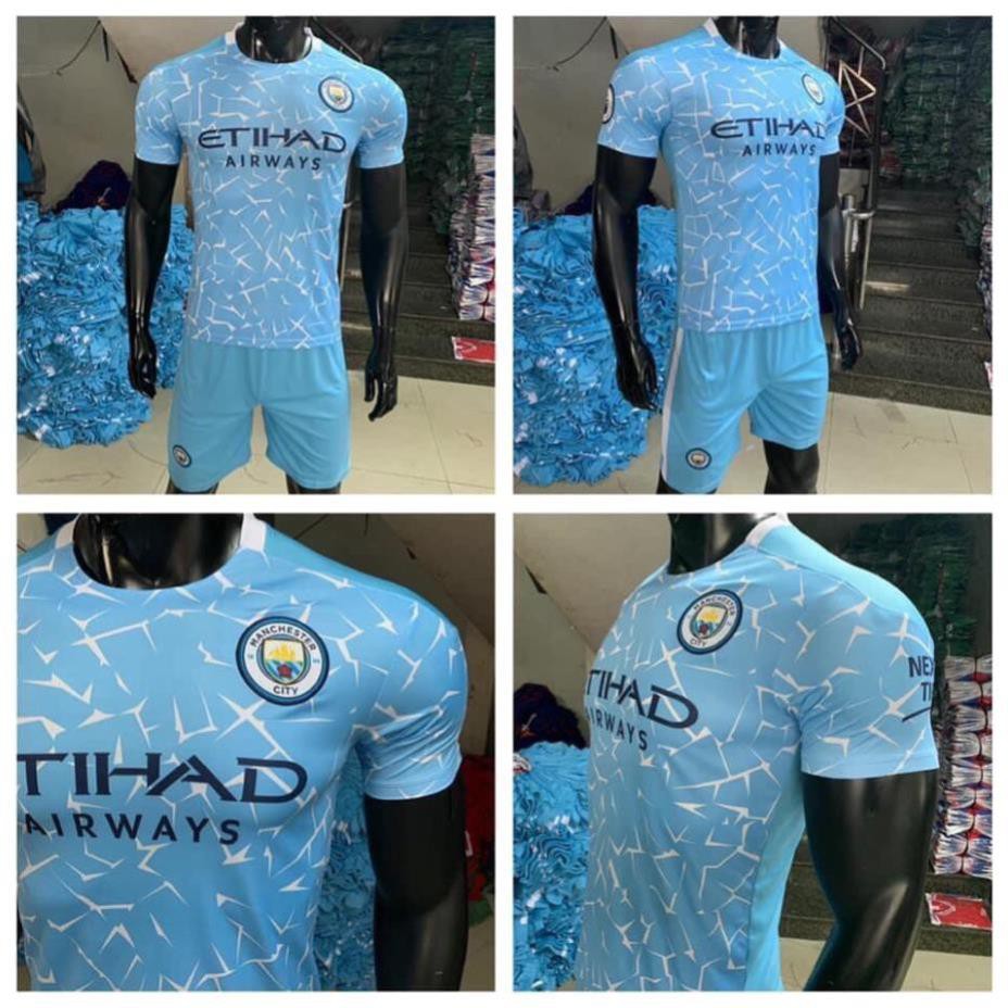 Áo bóng đá Man City sân nhà sân khách 20/21 * ྇ ⚽