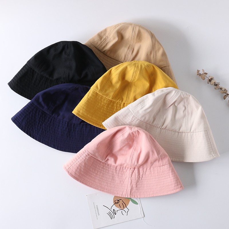 MŨ BUCKET TRƠN THÔ