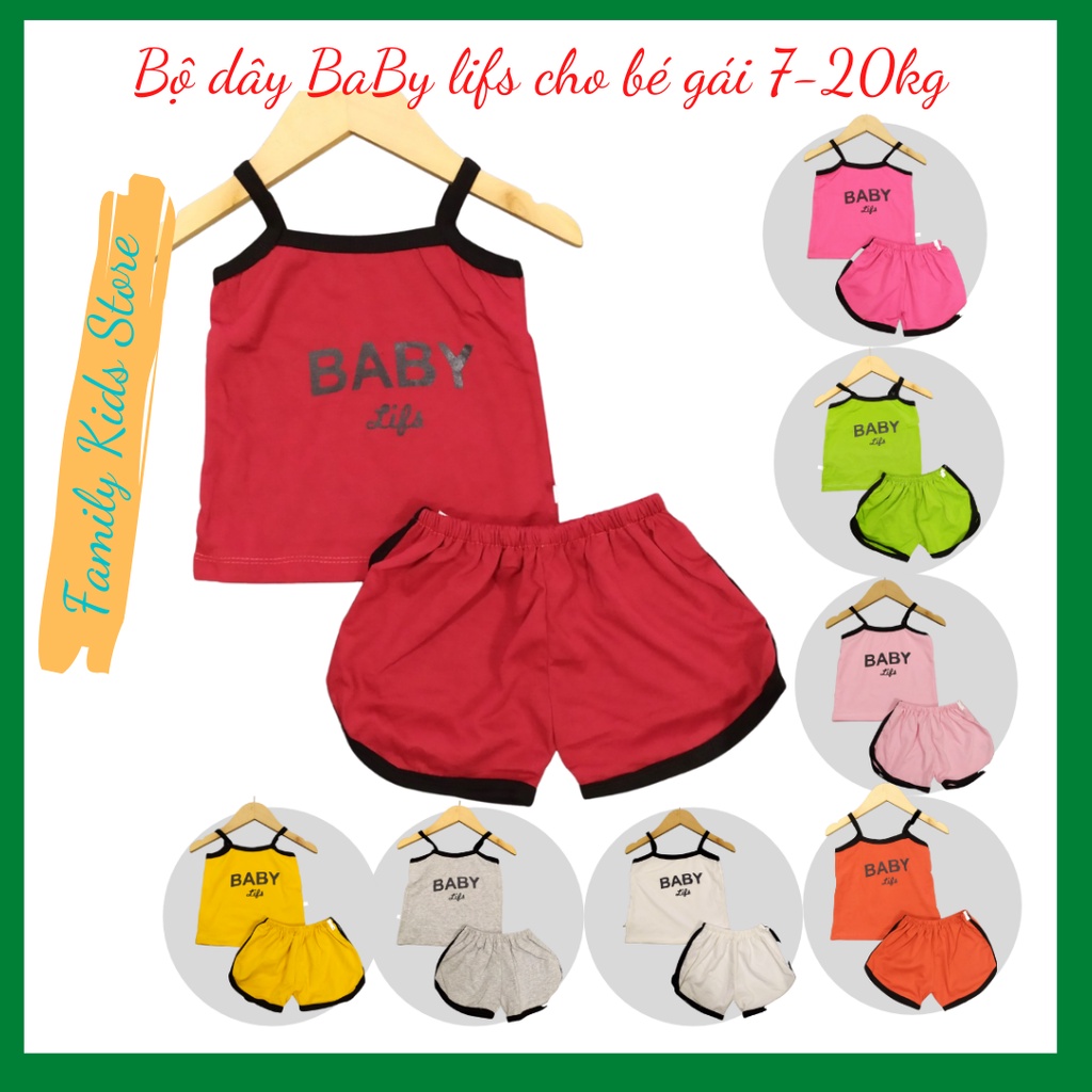 Bộ hai dây siêu hot cho bé gái 7-20kg