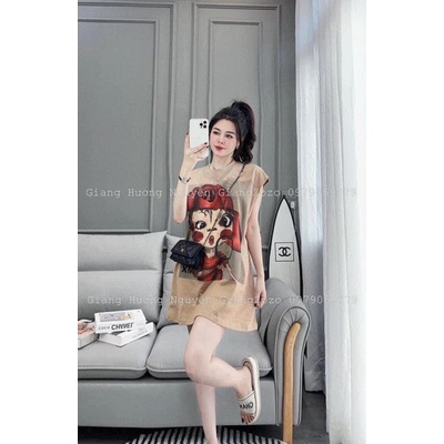 Váy phông cô gái cute
