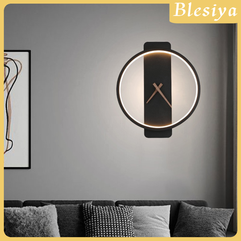 Đồng hồ LED treo tường trang trí không số đơn giản không ồn