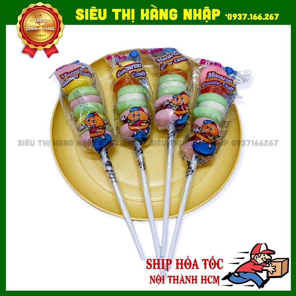 Lốc 60 xiên que kẹo dẻo Risen USA