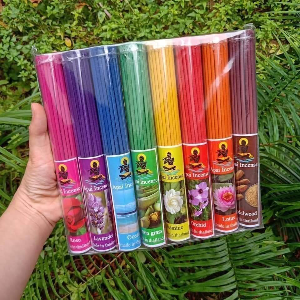 [ICANCOOK]  Nhang thơm Apai Incense bó 50 nén Thái Lan [Chính hãng 100%] | BigBuy360 - bigbuy360.vn
