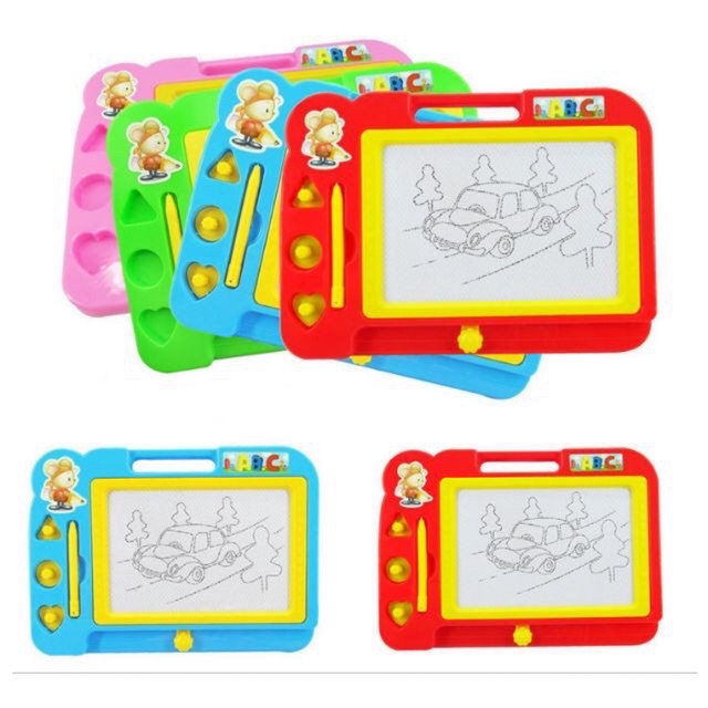Combo 2 bảng viết xoá nam châm cho bé yêu