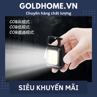 Đèn pin mini móc khóa đèn led siêu sáng sạc usb siêu tiện dụng và thông minh