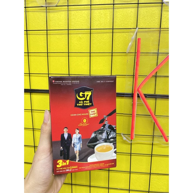 Cà phê sữa hoà tan G7 3in1 288g ( 18gói x 16g)