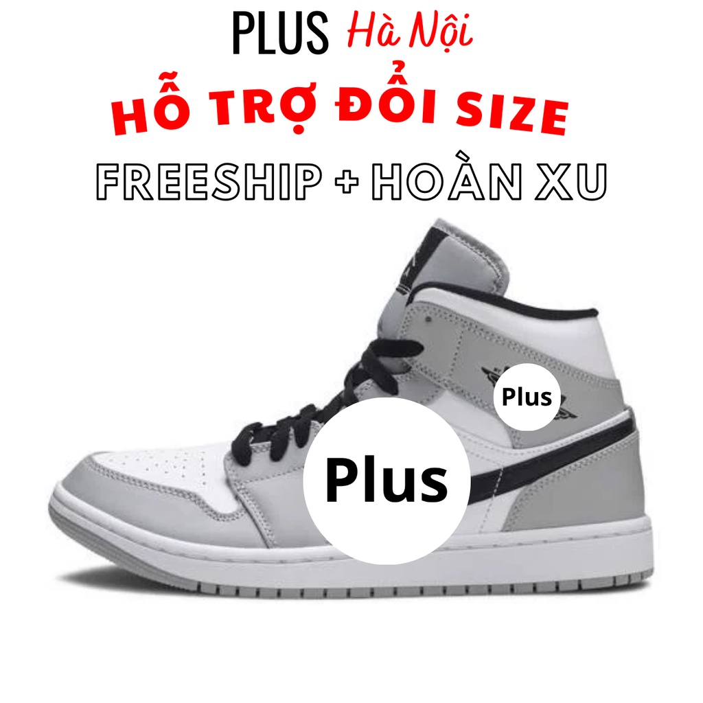 Giày thể thao sneaker 𝐍𝐈𝐊𝐄 bóng rổ thân giày da đế cao su đúc cổ cao đế cao 4cm - giày thể thao plus - NJC3
