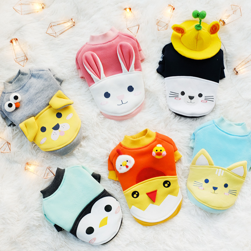 Áo kiểu dáng dễ thương thời trang dành cho cún cưng và mèo cưng 1-9kg