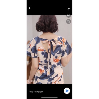 Lụa hoa be to