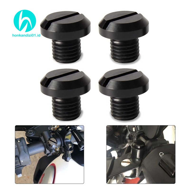 Lỗ Cắm Gương Chiếu Hậu M10X1.25 Cho Yamaha Fz-09 / Fz-07 Honda Crf250