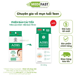 Miếng Dán Mụn - Acnes Clear Patch - Chăm sóc da - Ngăn ngừa mụn - giảm mụn sưng đỏ, mụn ẩn, bọc, kháng khuẩn