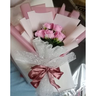 Bó hoa hồng sáp thơm Ms H05