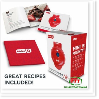 Máy nướng bánh DASH màu đỏ