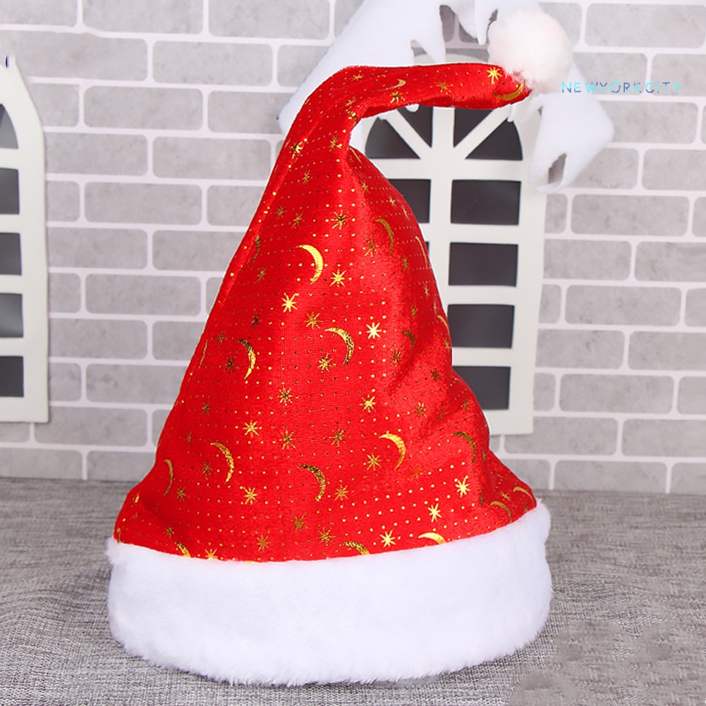Mũ Hóa Trang Ông Già Noel Đính Kim Sa Lấp Lánh