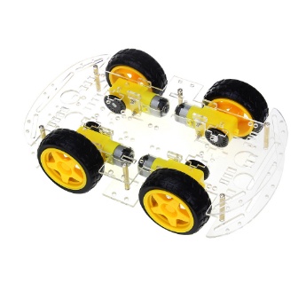 Khung xe robot 2 tầng 4 bánh LOẠI TỐT