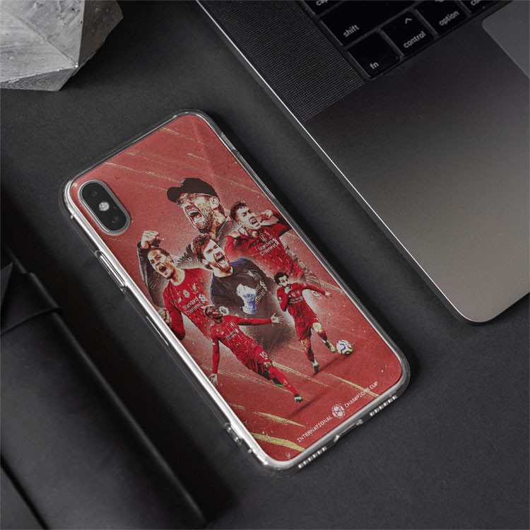 Ốp Lưng bóng đá liverpool ốp điện thoại thầy trò Klopp độc lạ dành cho Iphone 5 đến 12 promax FOO20210109