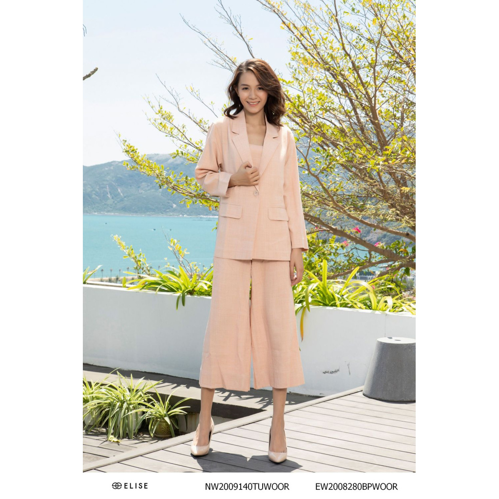 Áo vest cam dài cổ đức Elise | BigBuy360 - bigbuy360.vn