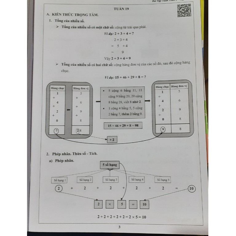 Sách Bài tập tuần Toán lớp 2 ( tập 2)