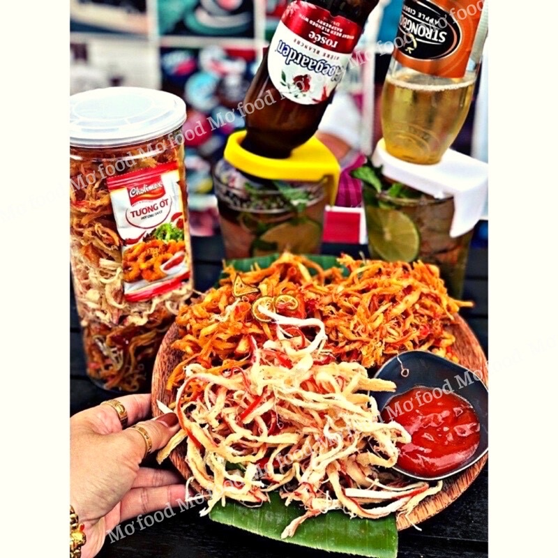 Khô mix 3 vị heo - mực - gà  300G  khô gà, khô heo ,khô mực ,đồ ăn vặt mơ food | BigBuy360 - bigbuy360.vn