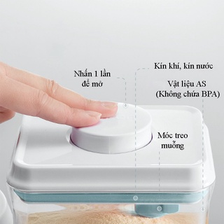 Hộp đựng sữa bột cho bé BIBON giúp bảo quản sữa bột hiệu quả, dung tích 1000ml-1700ml-2300ml