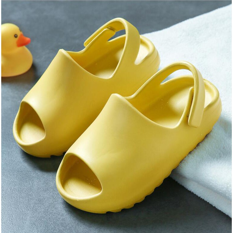 1-7 years old Kids Fashion Fish Mouth Shoes EVA Open Toe Sandals