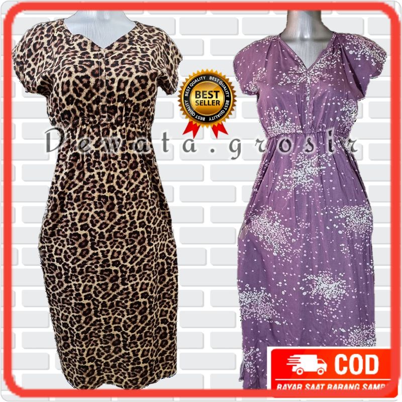 Áo Khoác Dáng Dài Họa Tiết DASTER DASTER Dara RAYON BALI MACAN LEOPARD SUNSHINE GALAXY Cho Nữ