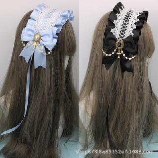 Băng Đô Cài Tóc Phong Cách Lolita Gothic Xinh Xắn