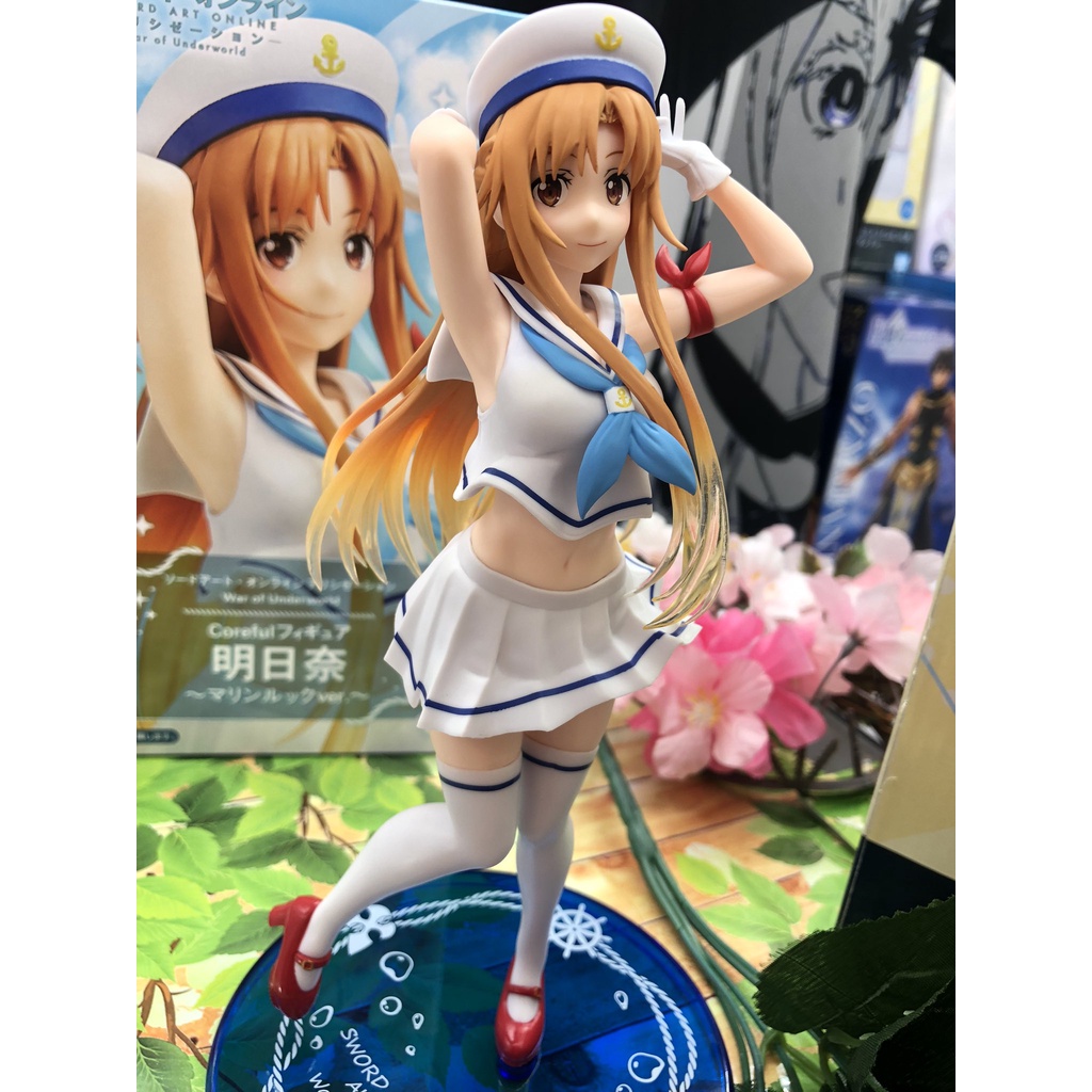 Mô hình chính hãng ASUNA phiên bản SAILOR UNIFORM - Sword Art Online: Alicization - War of Underworld - hãng TAITO