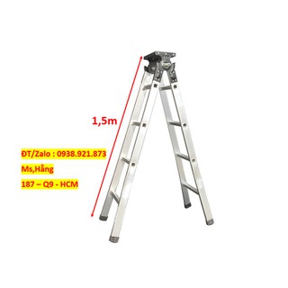 Thang Nhôm Chữ A Cao Cấp 1.5m - Mã: THH15T -