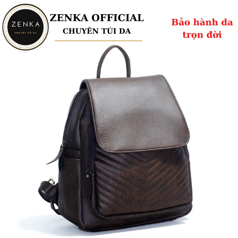 Balo nữ công sở Zenka nhiều ngăn tiện dụng phong cách thanh lịch và sang trọng