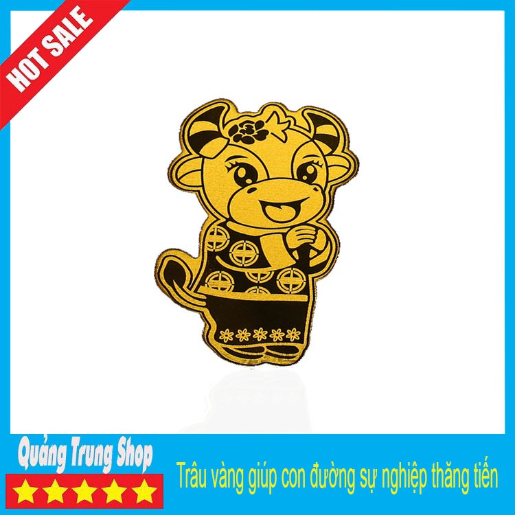 Miếng dán mèo thần tài mạ vàng, chiêu Tài Lộc, May Mắn, Bình An | BigBuy360 - bigbuy360.vn